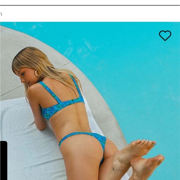 Princess Polly Sadley underwire shine bikini top - Picture 4 of 12